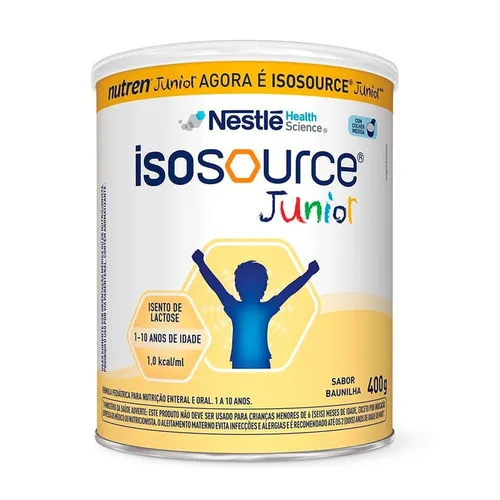 Isosource Jr Pó 400G Baunilha