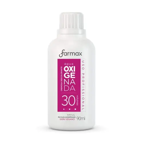 Farmax Agua Oxigenada 30Vol Crem 90Ml