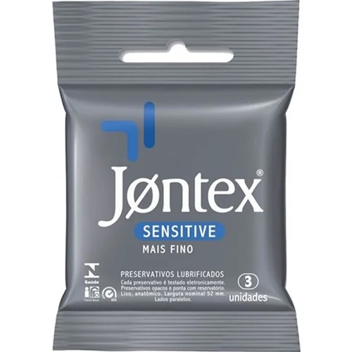 Preservativo Jontex Sensitive 3 Unidades