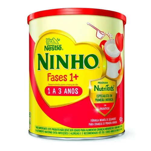 Composto Lacteo Ninho Fases Prebio 1 1 A 3 Anos 400G