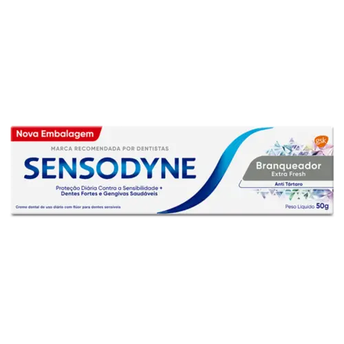 Creme Dental Sensodyne Branqueador Extra Fresh 50G