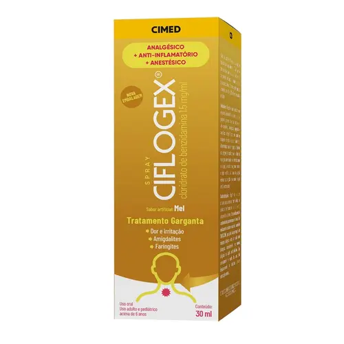 Ciflogex Spray 30Ml Mel