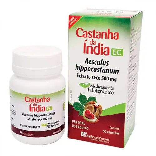 Castanha Da India 500Mg 50Cps