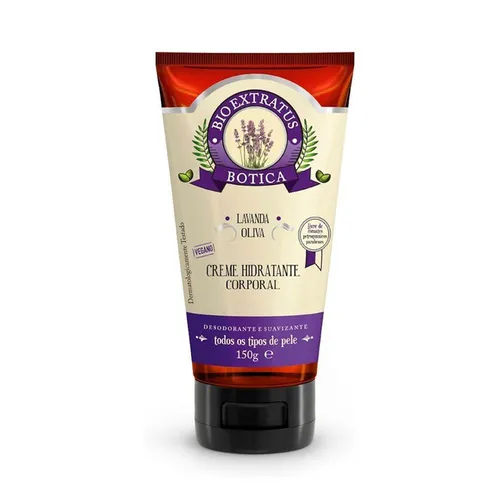Creme Hidratante Corporal Botica Lavanda Bio Extratus 150G