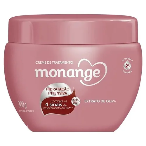 Creme De Tratamento Monange Hidrata Com Poder