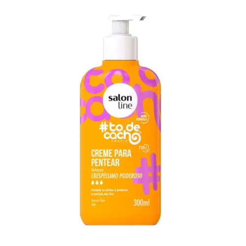 Creme Para Pentear To De Cacho Salon Line Crespissimo Poderoso 300Ml