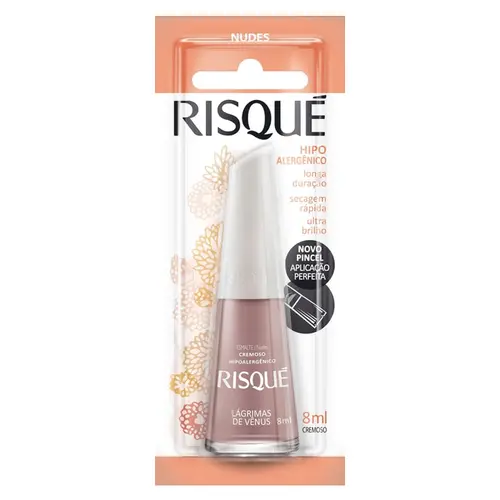 Esmalte Risqué Nudes Lagrima Venus 8ml