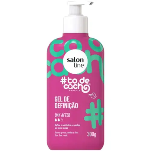 Gel De Definição Day After To De Cacho Salon Line 300G