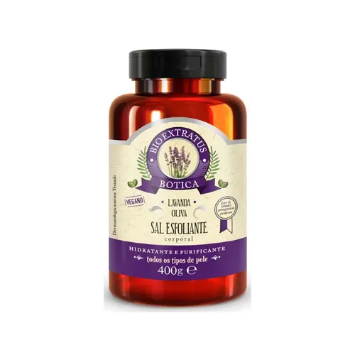 Sal Esfoliante Lavanda Botica Bio Extratus 400G