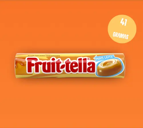 Bala Fruittela Caramelo 41G