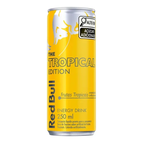 Energético Red Bull Frutas Tropicais 250Ml