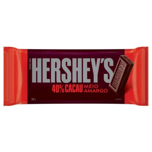 Chocolate Barra Hersheys Meio Amargo 40% 75G