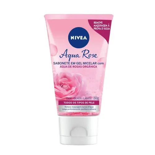 Sabonete Micelar Facial Nivea Água De Rosas 150ml