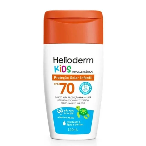 Protetor Solar Infantil Helioderm Fps70 Kids 120ml