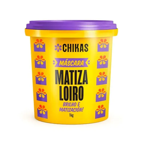 Mascara Chikas Matiza Loiro 1Kg