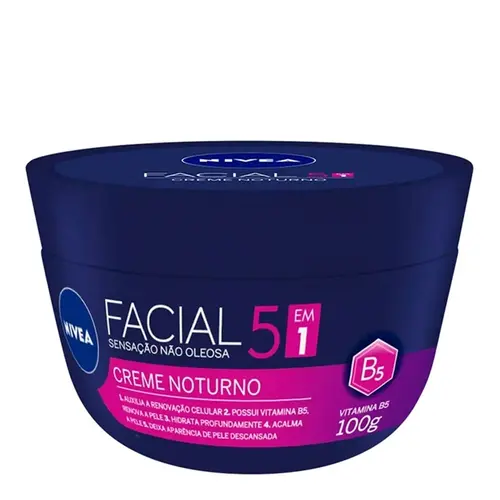 Creme Hidratante Facial Nivea Noturno 100G
