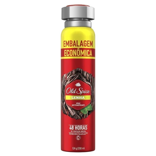 Desodorante Aerosol Old Spice Lenha/Amadeirado 200ml