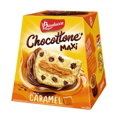Chocottone Bauducco Caramelo 500G