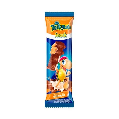 Chocolate Tortuguita Snack Baunilha 28G