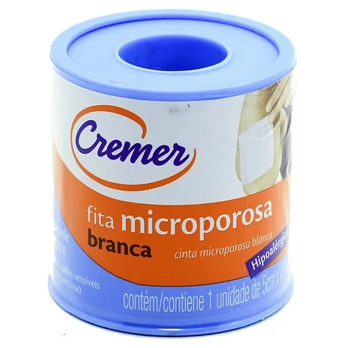 Fita Micropore 5Cmx4,5M Bege