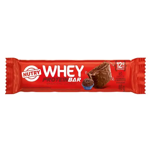 Barra De Proteína Nutry Whey Brigadeiro 40G