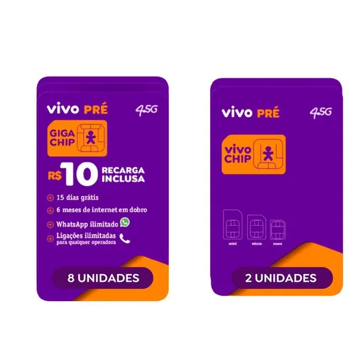 Chip Combo Vivo 10