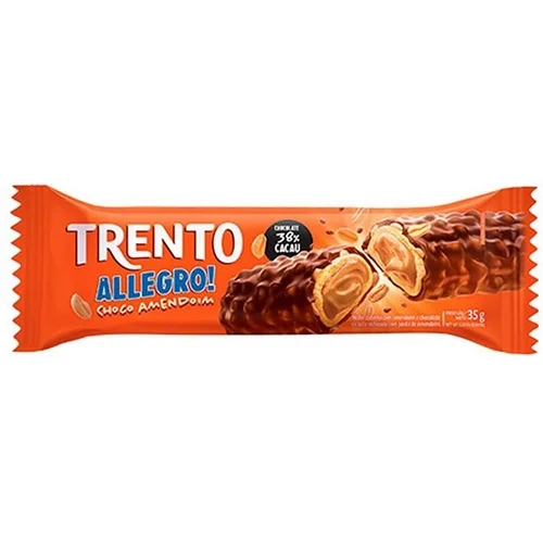 Chocolate Trento Allegro Chocolate C/ Amendoim 26G