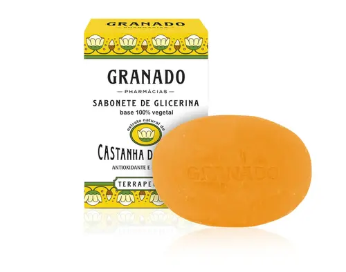 Sabonete em Barra Granado Glicerina Castanha 90G
