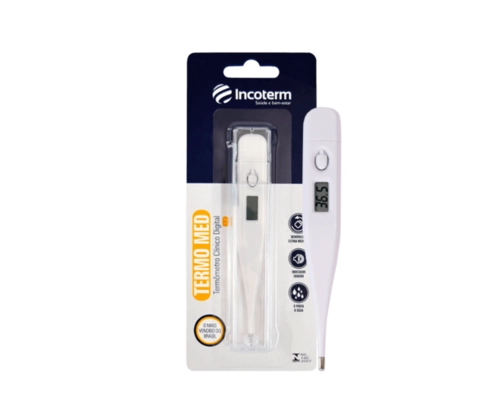 Termometro Digital Incoterm Branco