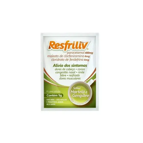 Resfriliv Hortela+Gengibre 1Un