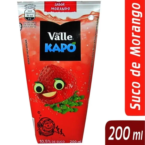 Suco Kapo Morango 200Ml