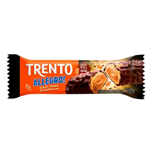 Chocolate Trento Allegro Dark Amendoim 26G