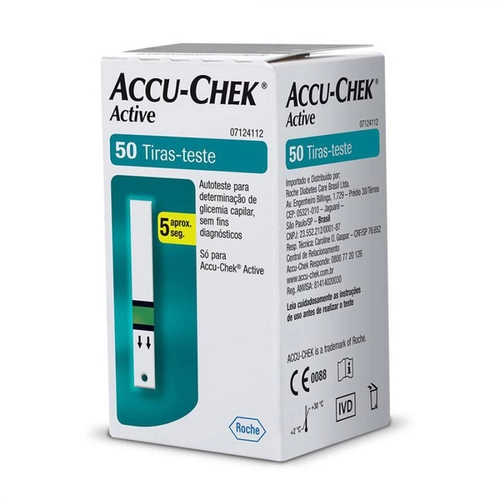 Accu Chek Active 50 Tiras