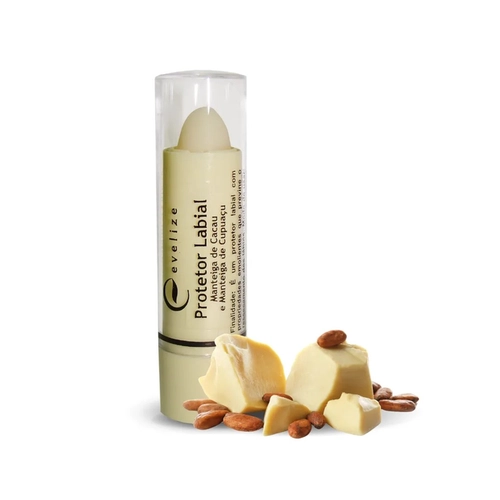 Manteiga de Cacau Labial Evelize Simples