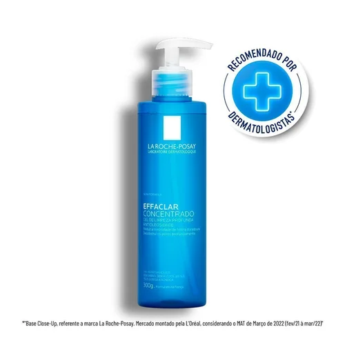 Gel De Limpeza Concentrado Oleosa/Acneica Effaclar La Roche Posay 300G