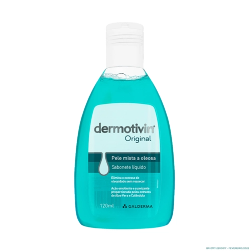 Sabonete Líquido Original Dermotivin 120Ml