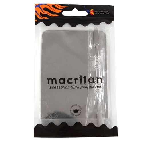 Placa Pequena Com Espátula Macrilan Ac04