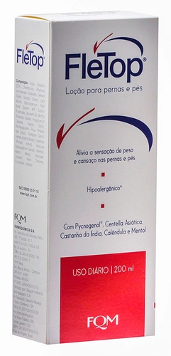 Fletop Loção Para Pernas 200Ml