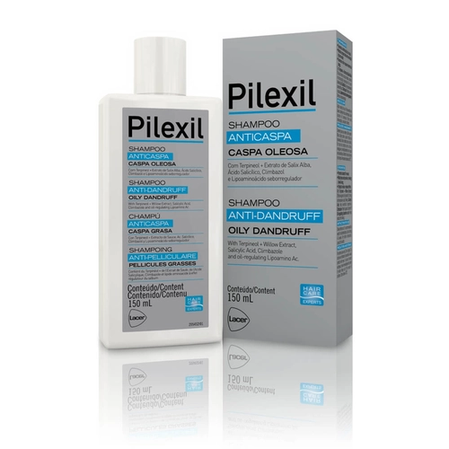 Shampoo Anti-Caspa Oleosa Pilexil 150Ml