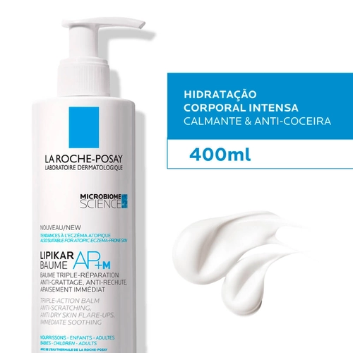Bálsamo Hidratante Lipikar Ap+ M La Roche Posay 400Ml
