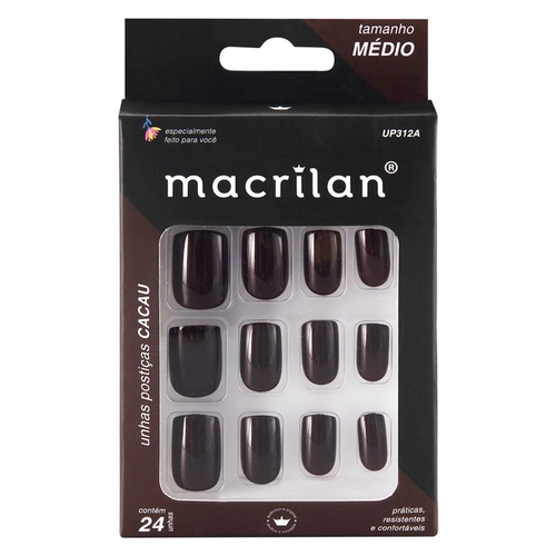 Unhas Postiças Cacau Macrilan Upa312A