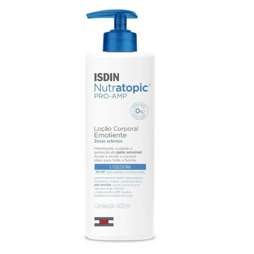 Loção Emoliente Para Dermatite Atópica Isdin Nutratopic Pro-Amp 400G