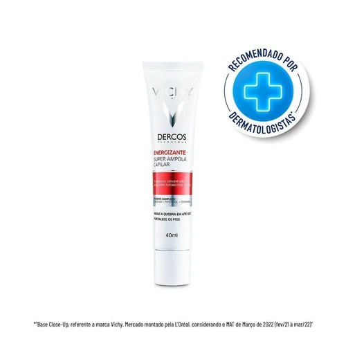 Ampola Energizante Vichy Dercos 40Ml