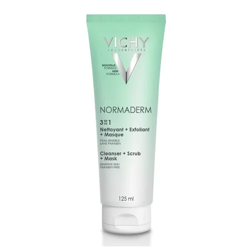 Gel De Limpeza Vichy Normaderm 3 Em 1 125Ml