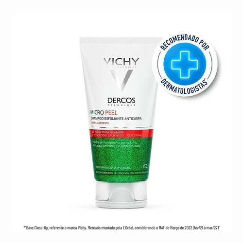 Shampoo Vichy Dercos Micropeel 150Ml