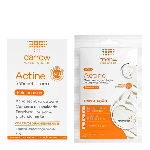 Sabonete Barra Actine Facial 70G