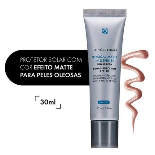 Protetor Solar Physical Uv Skinceuticals Fps50 Matte 30Ml