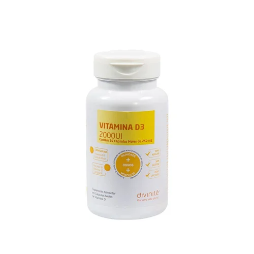 Vitamina D3 2000Ui 30 Cápsulas