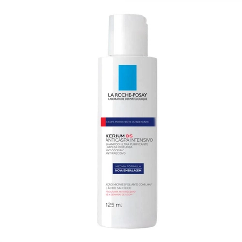 Shampoo Anti-Caspa Intensivo Ds Kerium La Roche Posay 125Ml