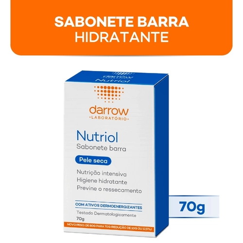Sabonete Barra Nutriol 70G